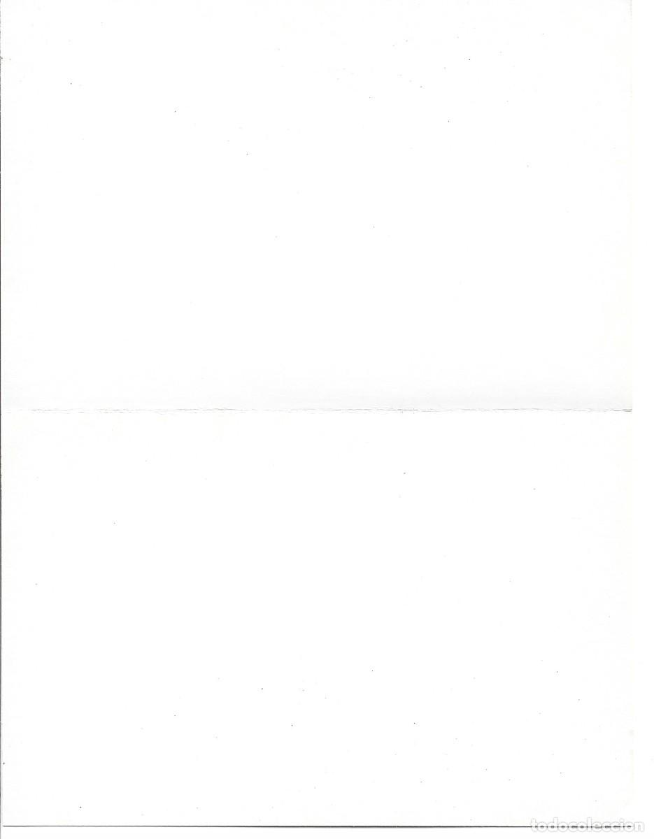 Postales: FELICITACION, ORIGINAL PINTADO CON LA BOCA - Foto 2