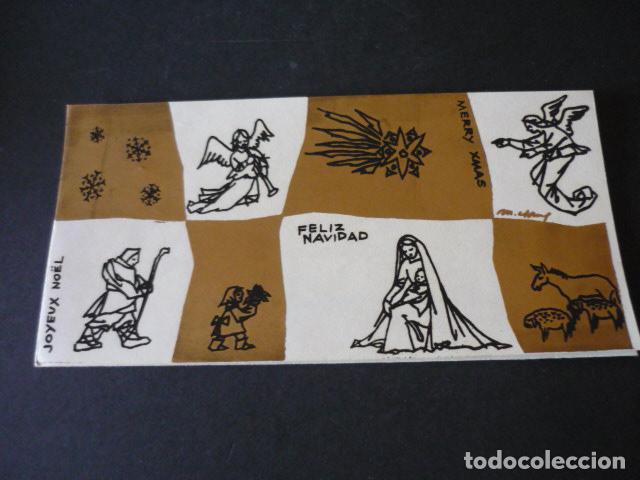 Postales: FELICITACION NAVIDAD SIN ILUSTRADOR - Foto 1