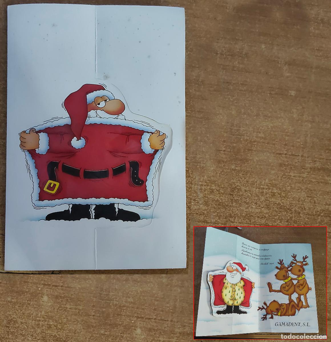 Postales: postal de navidad papa noel - Foto 1