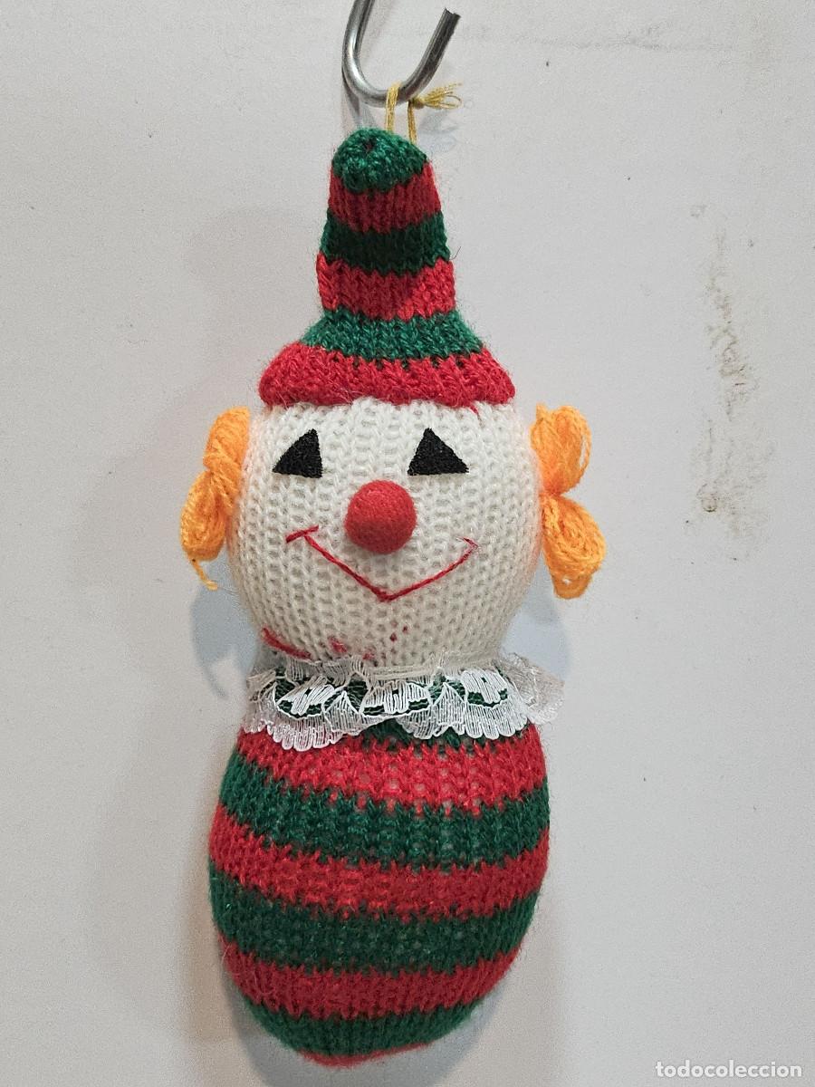 Postales: figura de navidad hecho groche - Foto 1