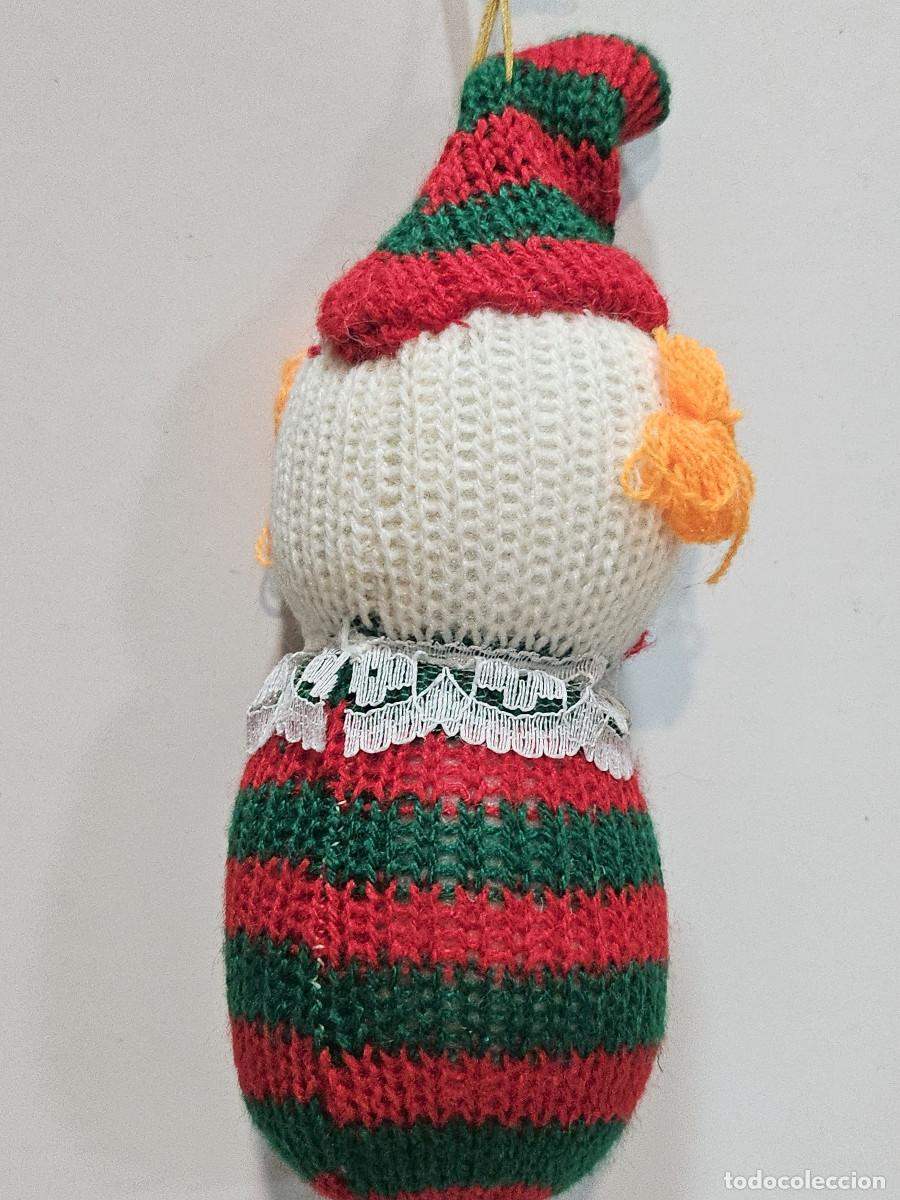 Postales: figura de navidad hecho groche - Foto 3