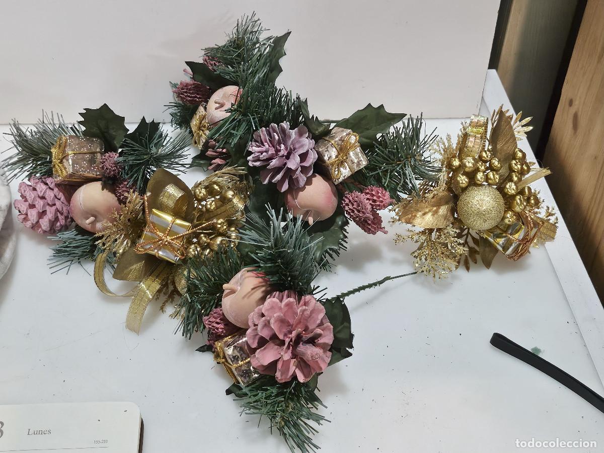 Postales: flores de navidad antiguas - Foto 1