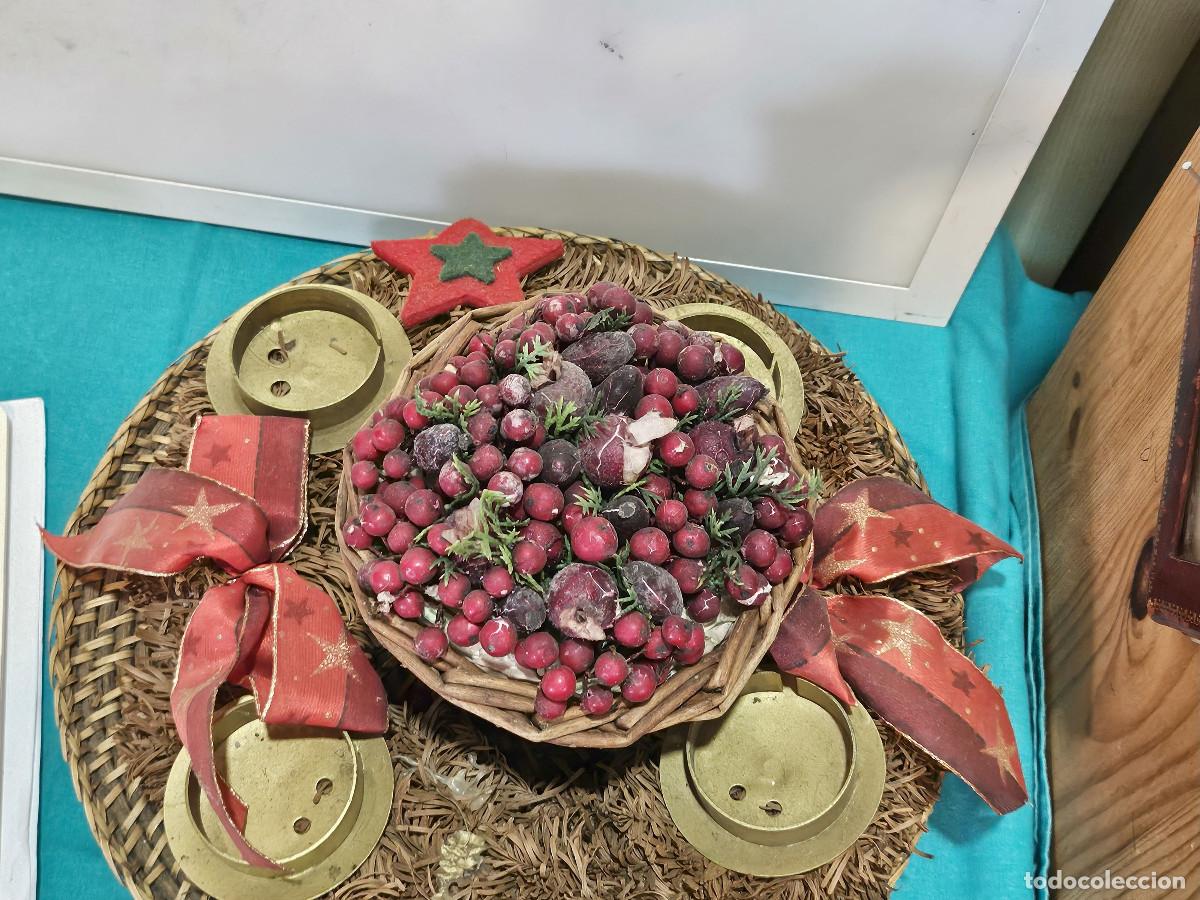 Postales: centro de flores de navidad - Foto 3