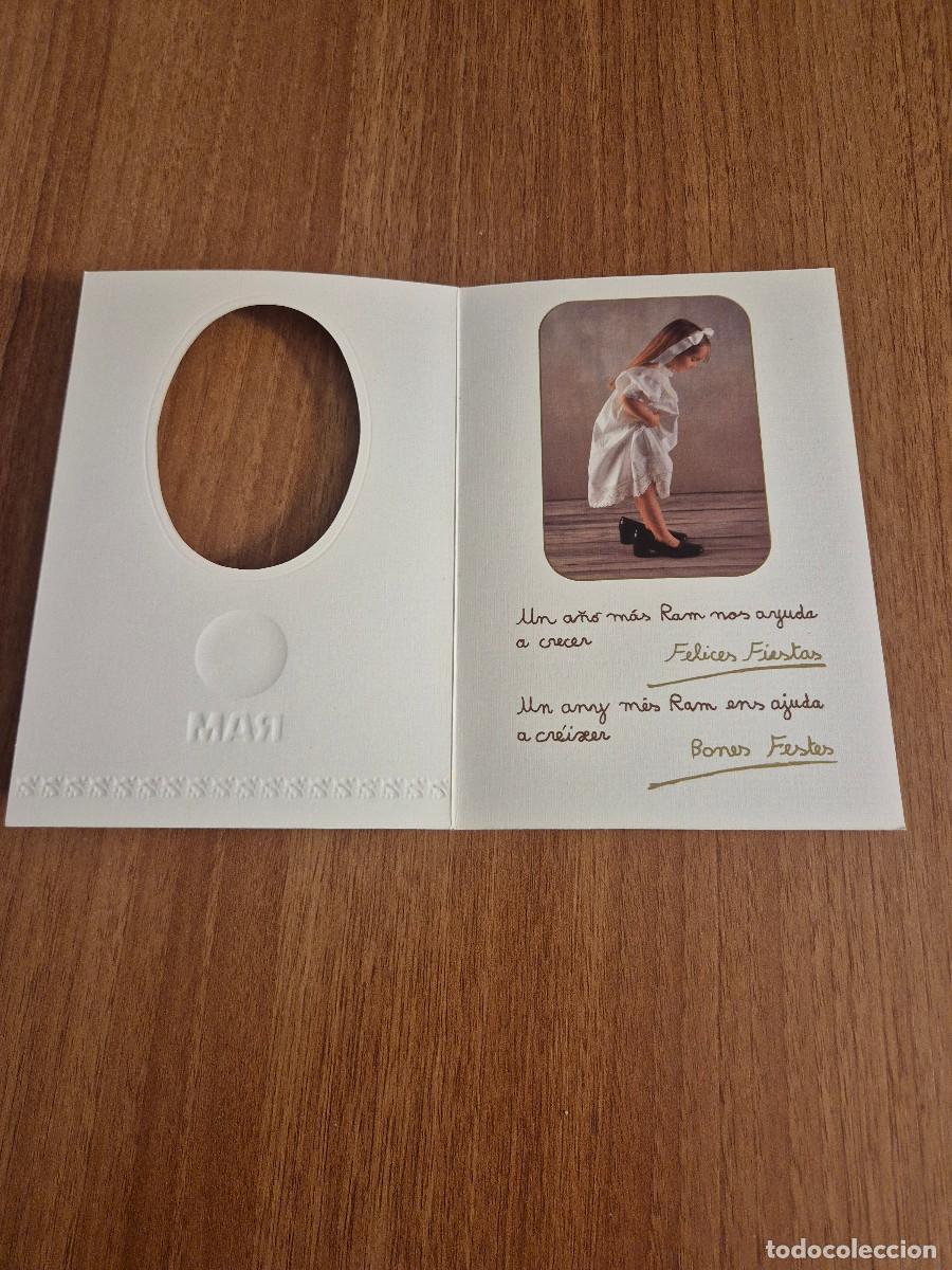 Postales: FELICITACION NAVIDAD LECHE RAM. - Foto 2