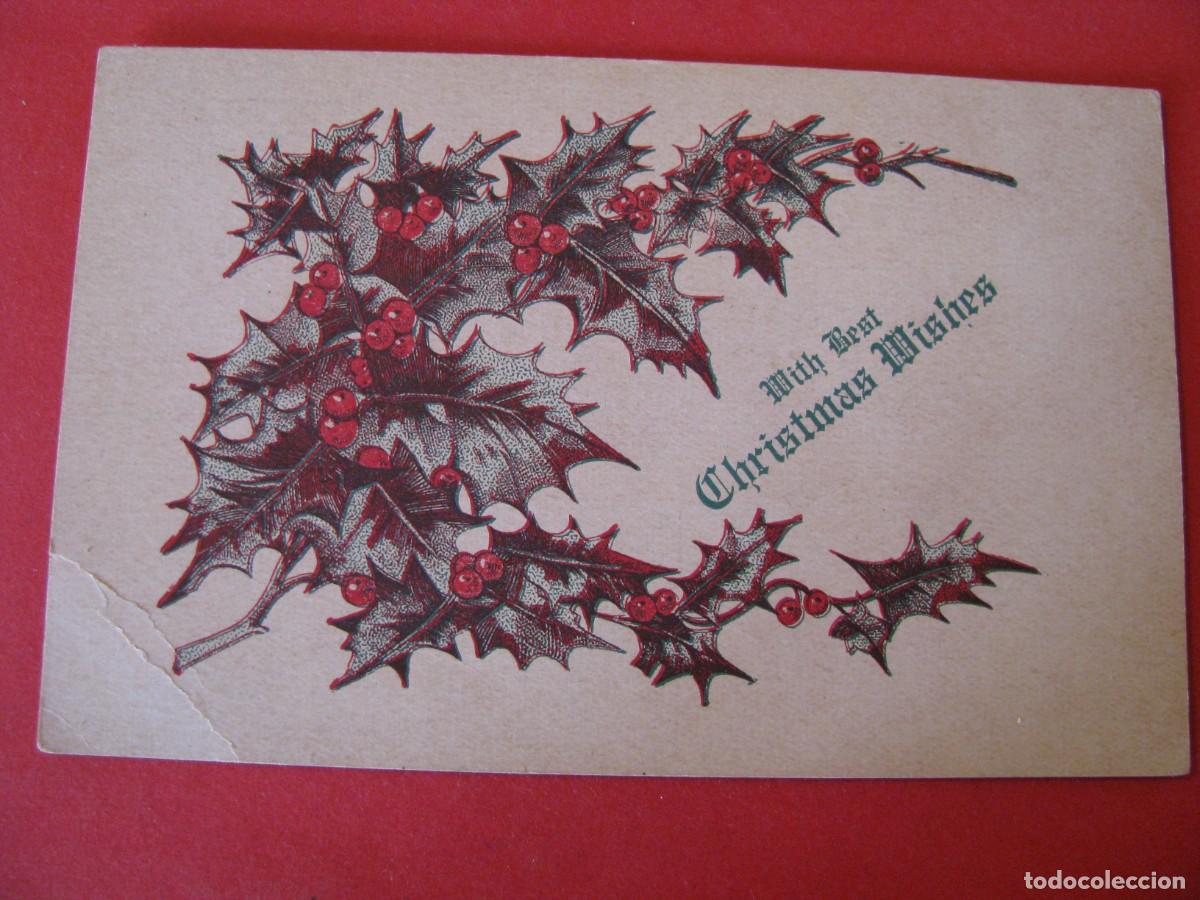 Postales: ANTIGUA POSTAL DE NAVIDAD. EE.UU. - Foto 1