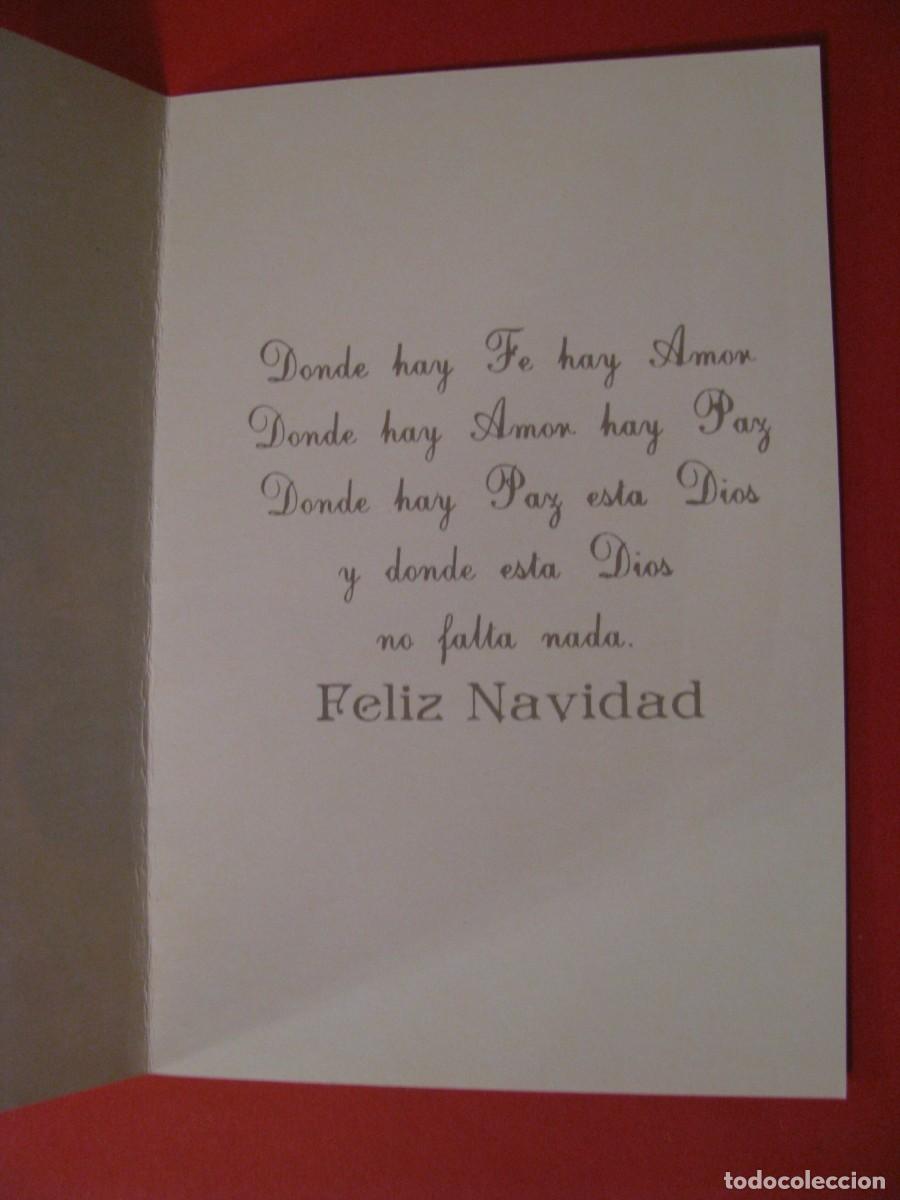 Postales: POSTAL DIPTICA DE NAVIDAD. SIN DATOS. 16X11 CM - Foto 2