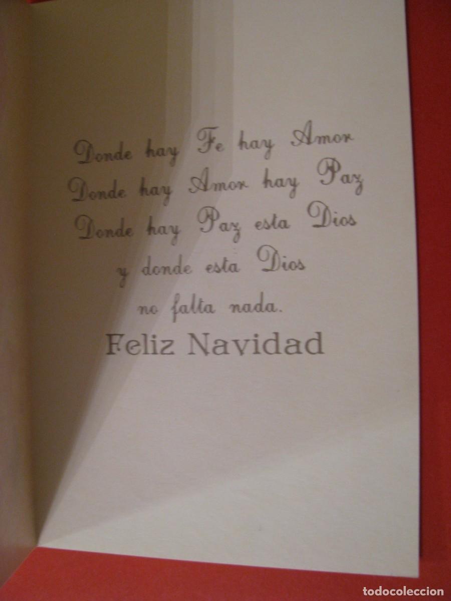 Postales: POSTAL DIPTICA DE NAVIDAD. SIN DATOS. 16X11 CM - Foto 2