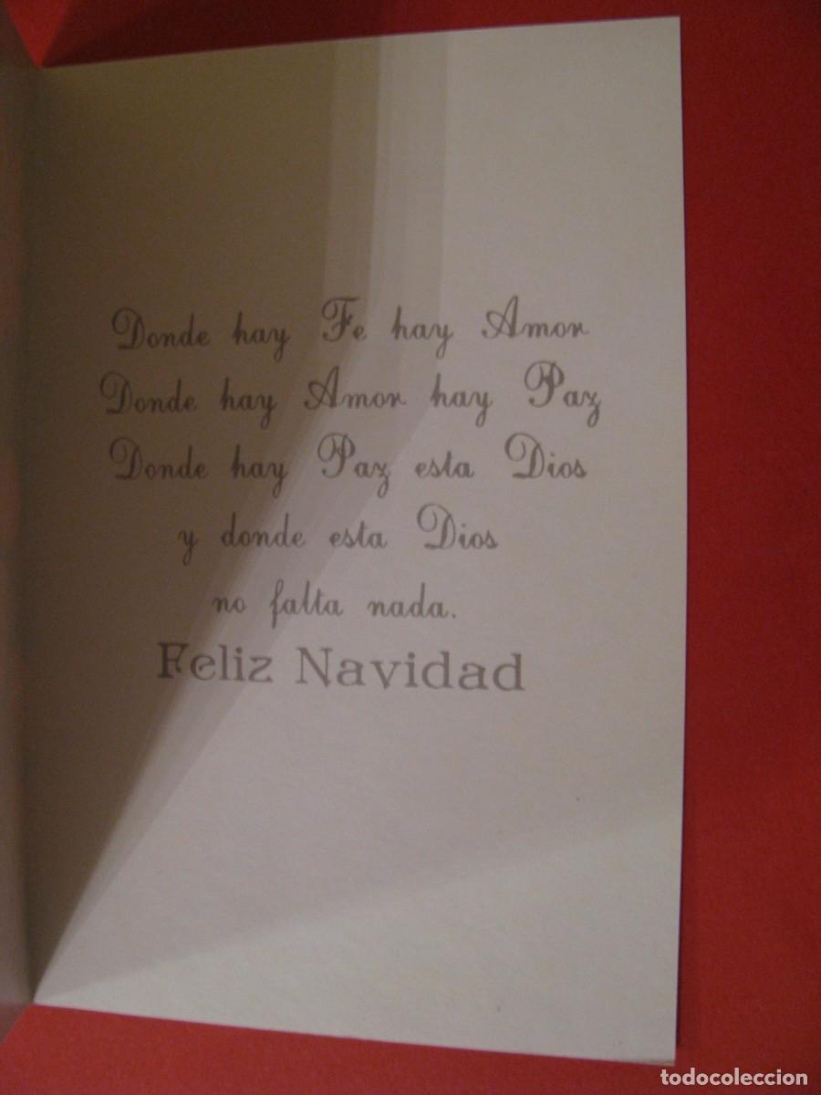 Postales: POSTAL DIPTICA DE NAVIDAD. SIN DATOS. 16X11 CM - Foto 2