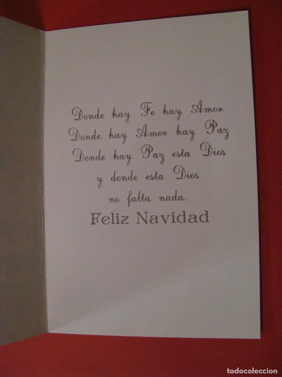 Postales: POSTAL DIPTICA DE NAVIDAD. SIN DATOS. 16X11 CM - Foto 2