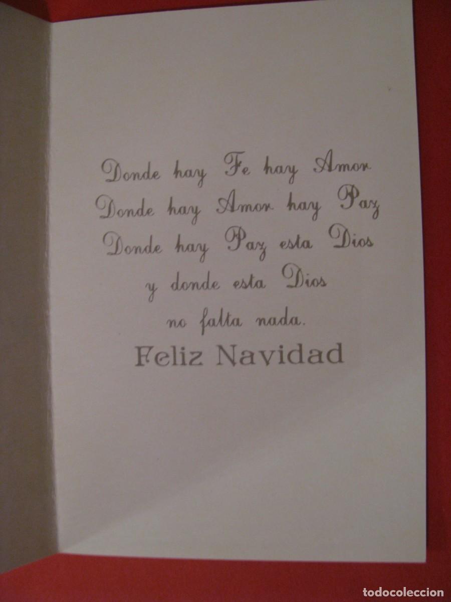 Postales: POSTAL DIPTICA DE NAVIDAD. SIN DATOS. 16X11 CM - Foto 2