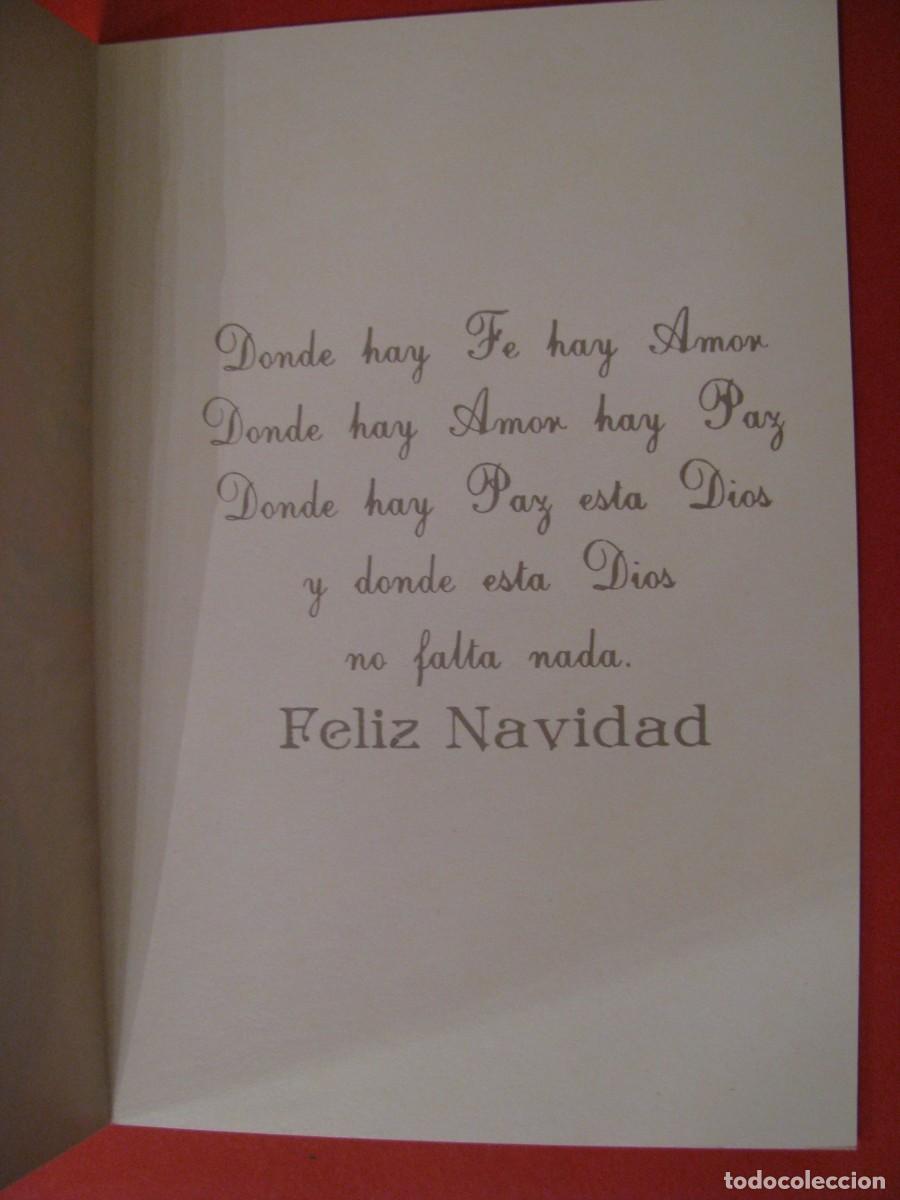 Postales: POSTAL DIPTICA DE NAVIDAD. SIN DATOS. 16X11 CM - Foto 2