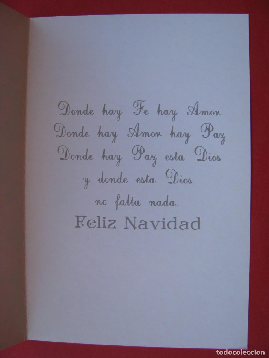Postales: POSTAL DIPTICA DE NAVIDAD. SIN DATOS. 16X11 CM - Foto 2