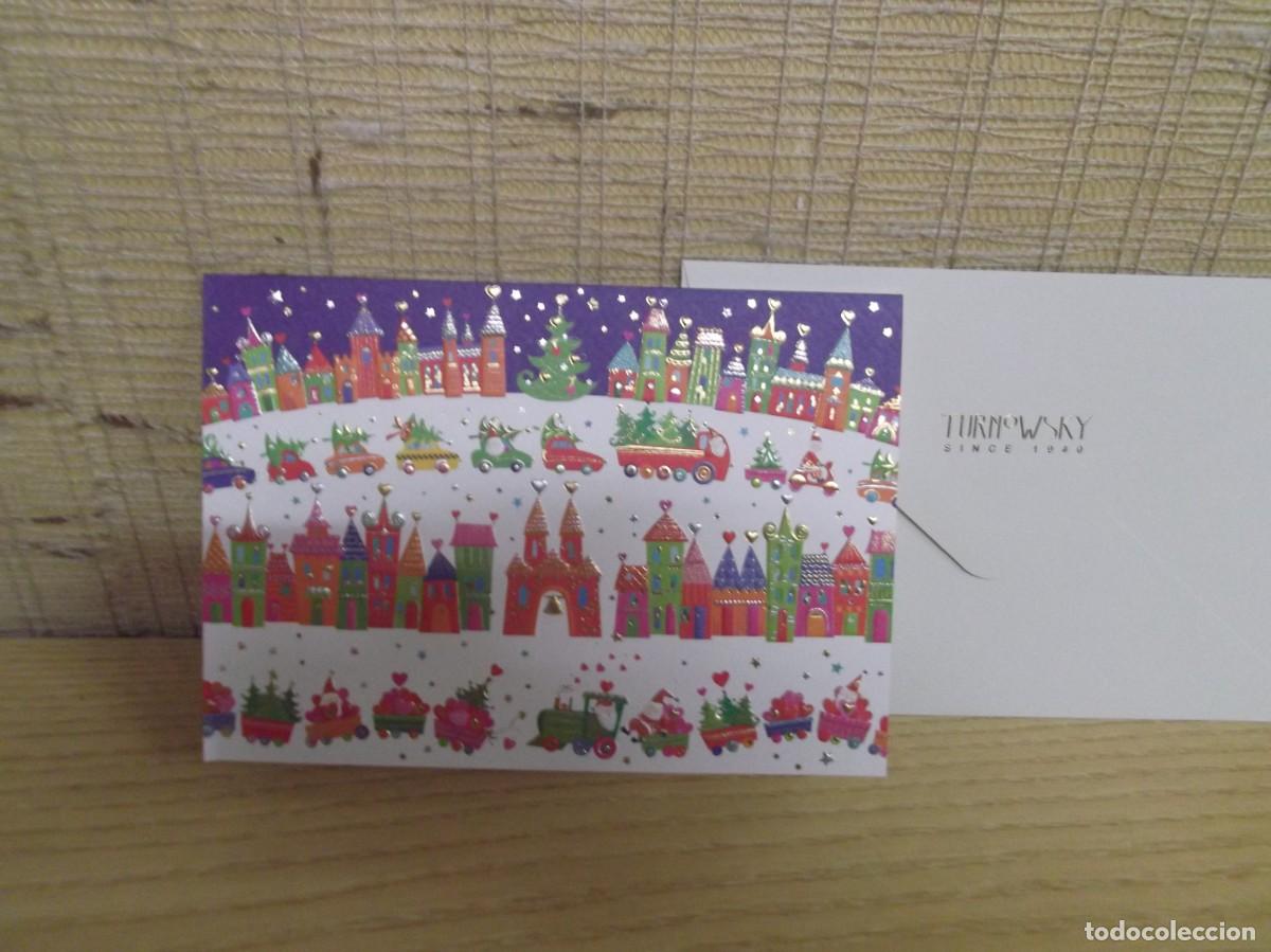 Postales: Postal de Navidad con sobre.Turnowsky.Nueva - Foto 1