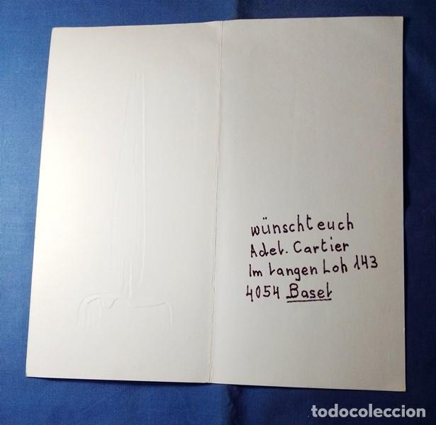 Postales: Tarjeta de Navidad escrita - Foto 2