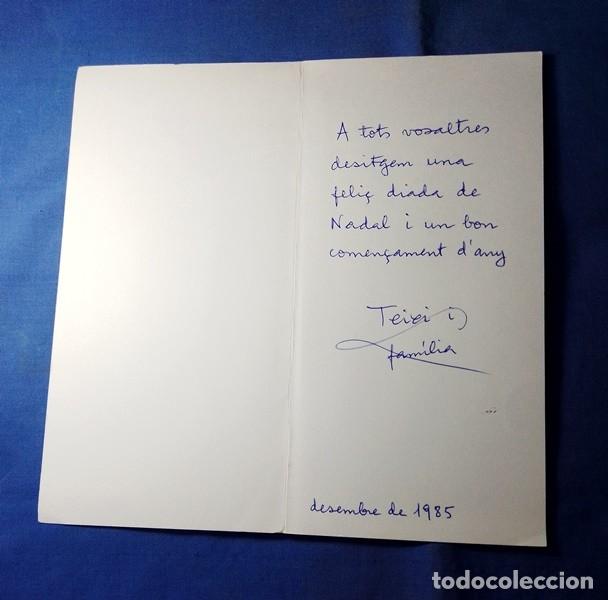 Postales: Tarjeta de Navidad escrita - Foto 2