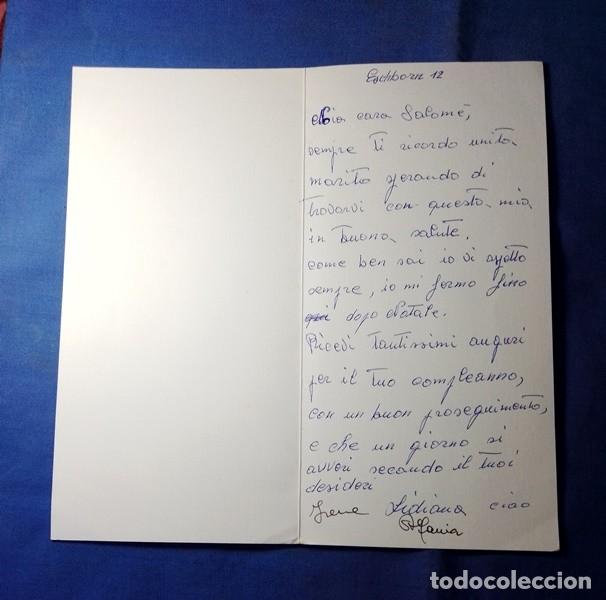 Postales: Tarjeta de Navidad escrita - Foto 2