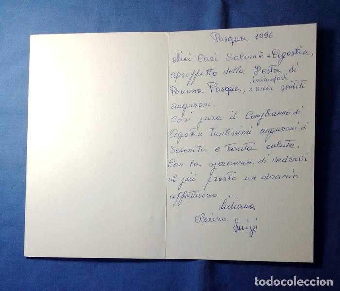Postales: Tarjeta de Navidad escrita - Foto 2