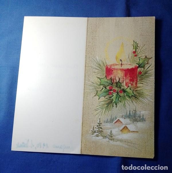Postales: Tarjeta de Navidad escrita - Foto 1