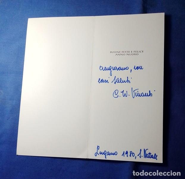 Postales: Tarjeta de Navidad escrita - Foto 2