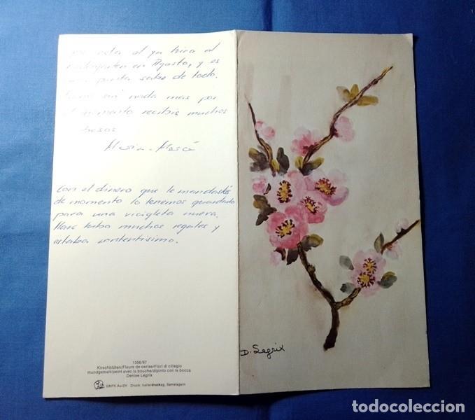 Postales: Tarjeta de Navidad escrita - Foto 1