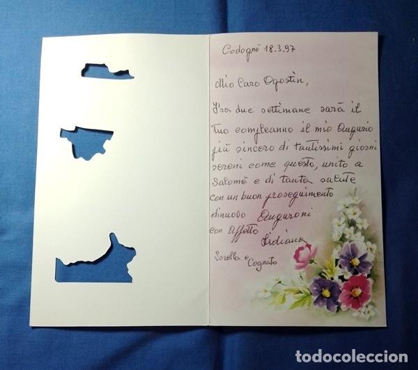 Postales: Tarjeta de Navidad escrita - Foto 2