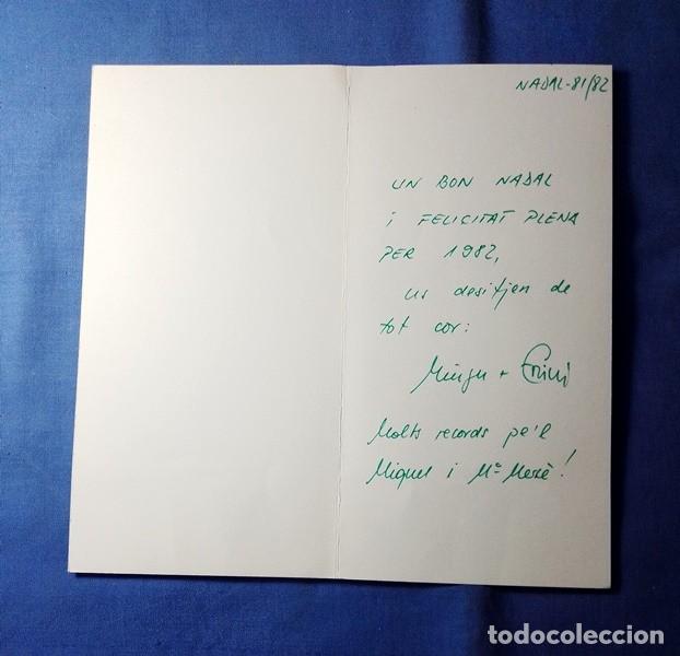 Postales: Tarjeta de Navidad escrita - Foto 2
