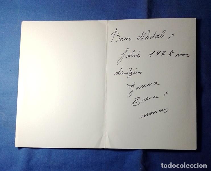 Postales: Tarjeta de Navidad escrita - Foto 2