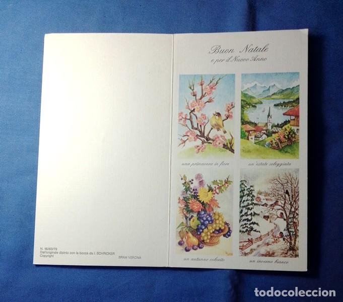 Postales: Tarjeta de Navidad escrita - Foto 1
