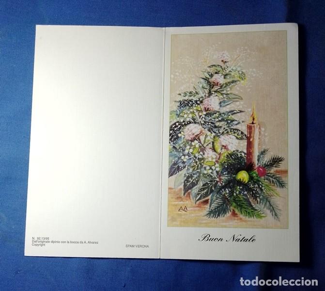 Postales: Tarjeta de Navidad escrita - Foto 1