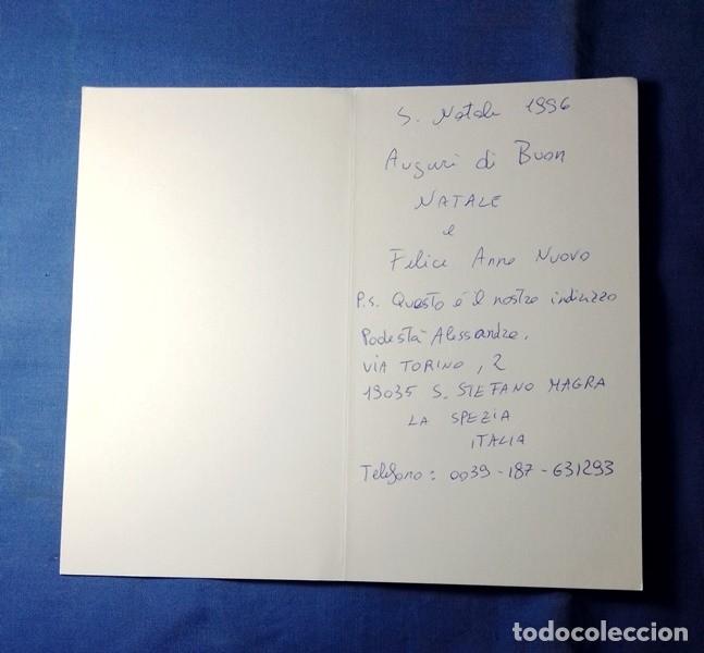 Postales: Tarjeta de Navidad escrita - Foto 2