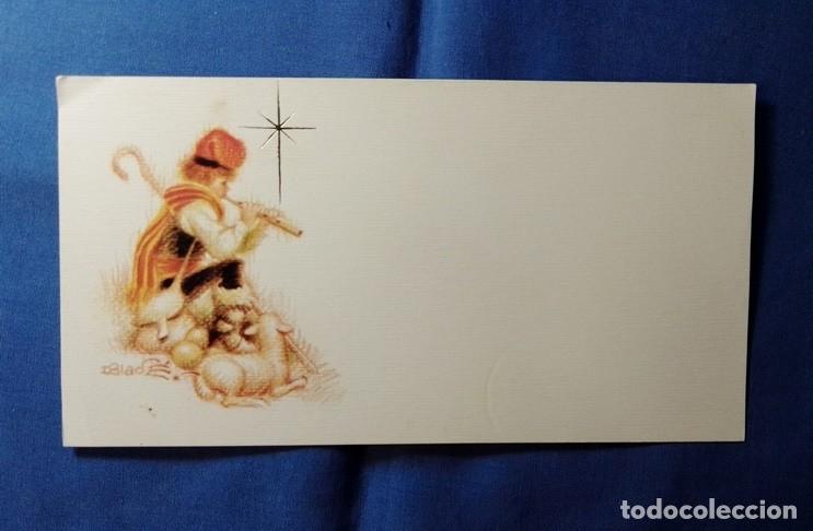 Postales: Tarjeta de Navidad escrita - Foto 1