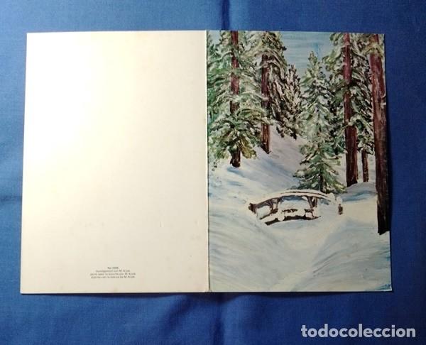 Postales: Tarjeta de Navidad escrita - Foto 1