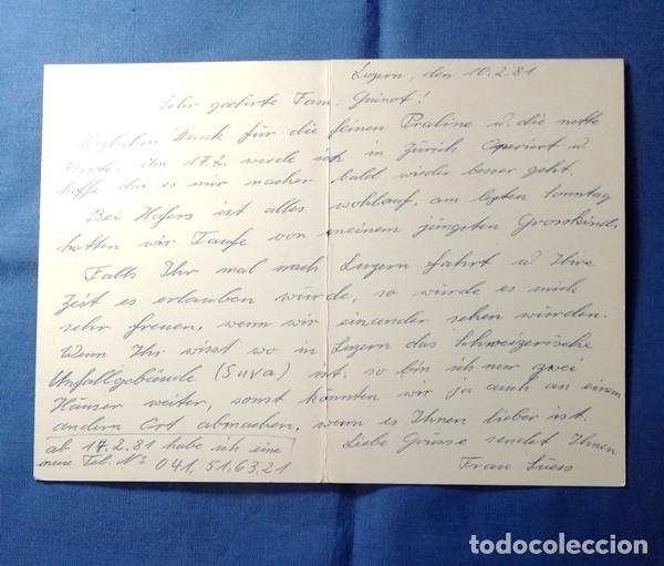 Postales: Tarjeta de Navidad escrita - Foto 2