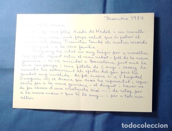Postales: Tarjeta de Navidad escrita - Foto 2