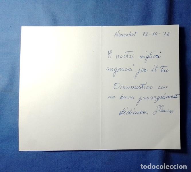 Postales: Tarjeta de Navidad escrita - Foto 2