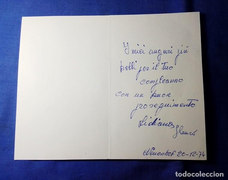 Postales: Tarjeta de Navidad escrita - Foto 2