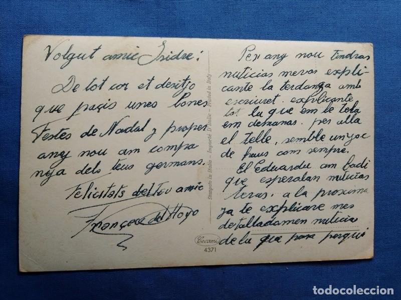 Postales: Tarjeta postal de Navidad escrita - Foto 2