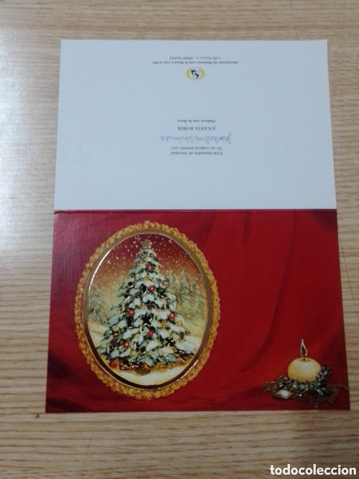 Postales: Tarjeta de Navidad sin escribir - Foto 1
