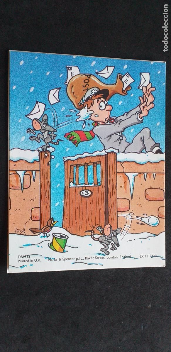Postales: NAVIDAD-V30-145X110mm-NAVIDAD - Foto 2