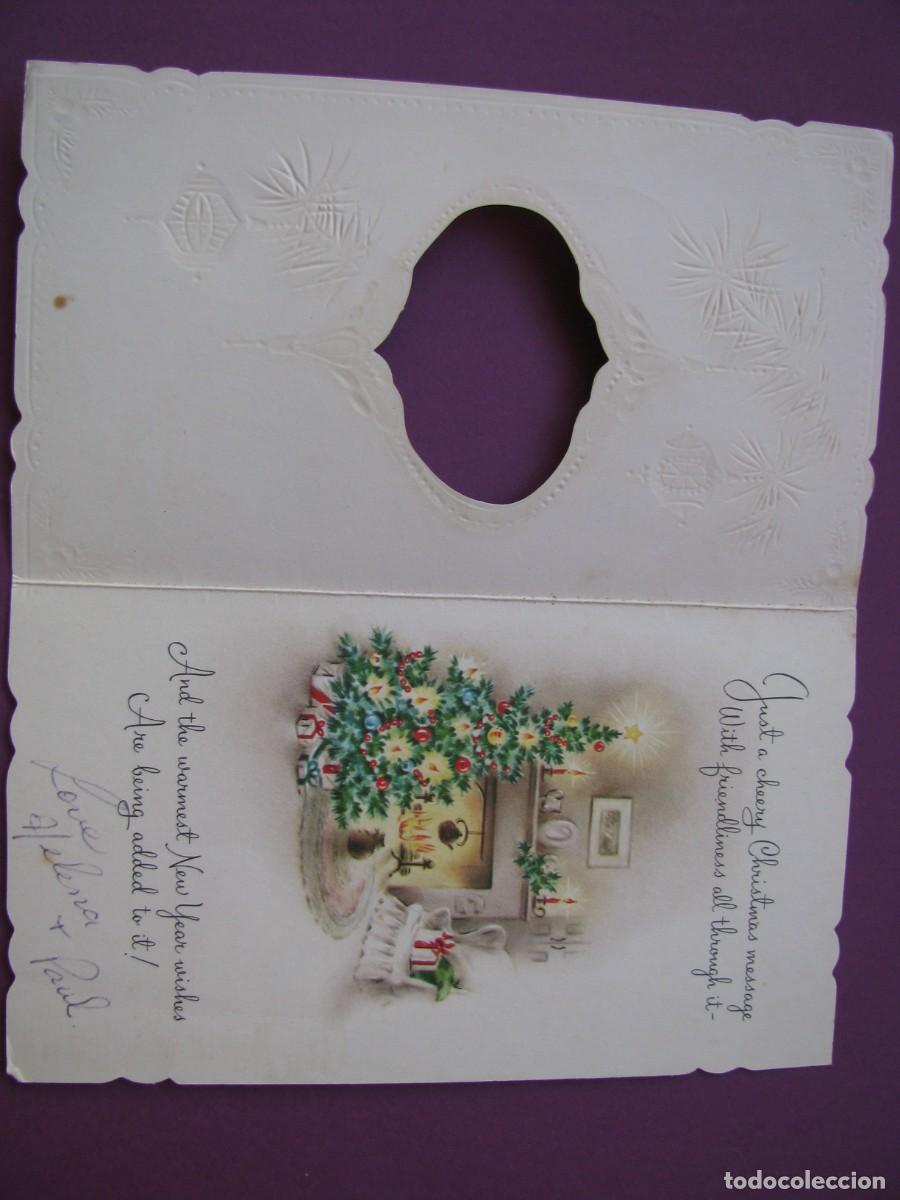 Postales: POSTAL DE NAVIDAD. CANADA. 17X10 CM. ESCRITA - Foto 2