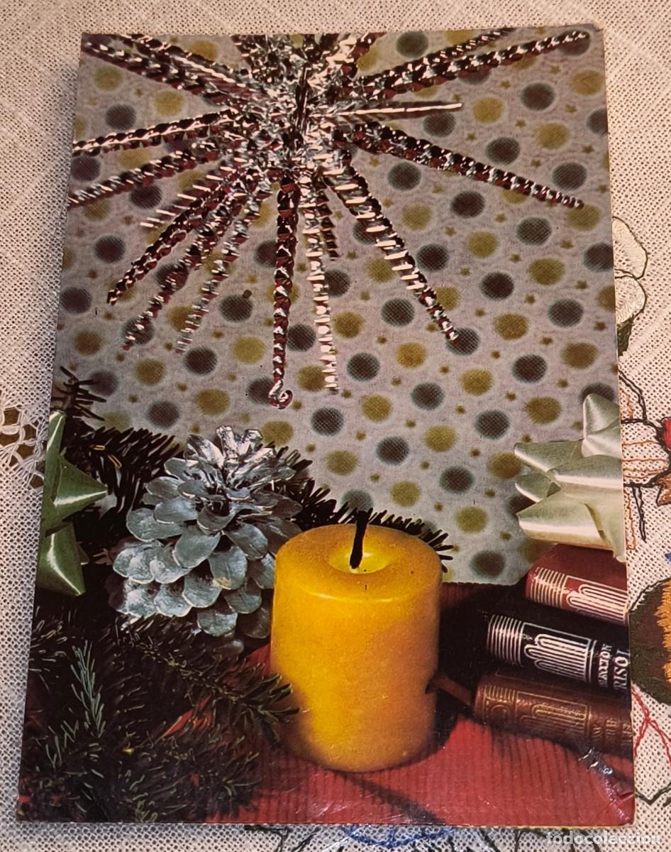 Postales: POSTAL NAVIDAD | ADORNOS NAVIDE&Ntilde;OS - CIRCULADA - Foto 1