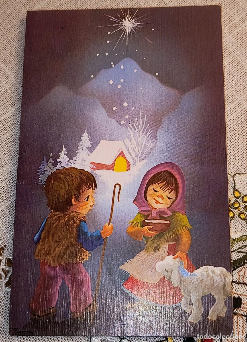 Postales: POSTAL NAVIDAD | PASTORCILLOS Y ESTRELLA - Foto 1