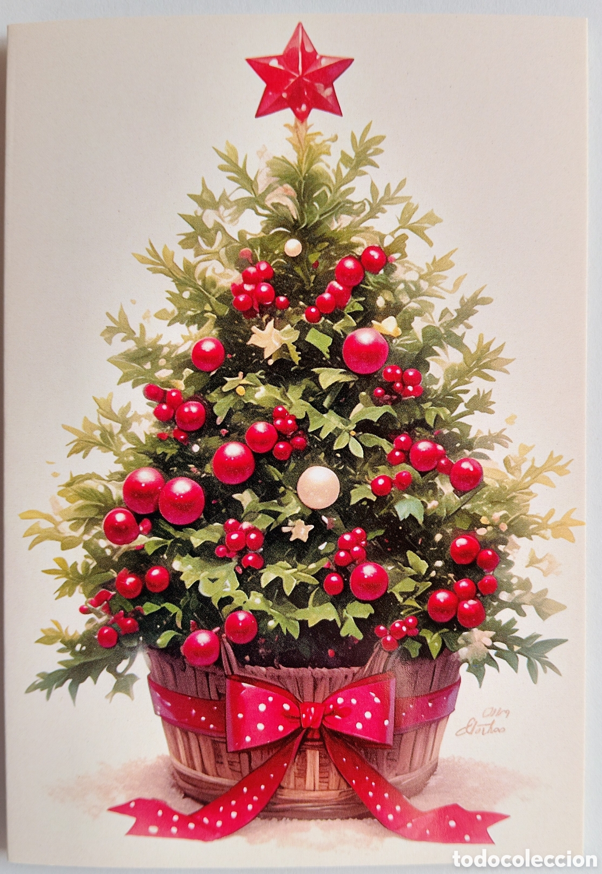 Postales: FELICITACI&Oacute;N NAVIDAD - &Aacute;RBOL - Foto 1
