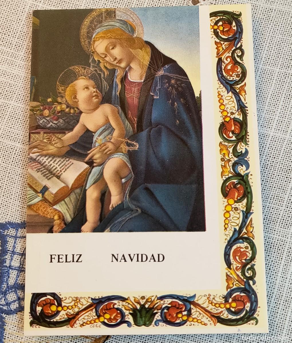 Postales: POSTAL NAVIDAD | LA VIRGEN CON EL NI&Ntilde;O - Foto 1