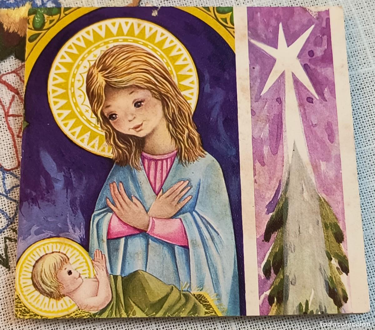 Postales: POSTAL DE NAVIDAD | LA VIRGEN CON EL NI&Ntilde;O - Foto 1