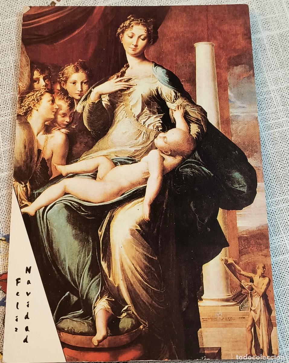 Postales: POSTAL DE NAVIDAD | LA VIRGEN CON EL NI&Ntilde;O - Foto 1
