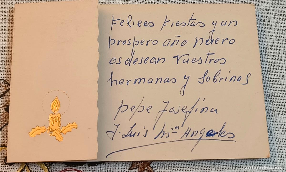 Postales: POSTAL DE NAVIDAD | VELA - Foto 1
