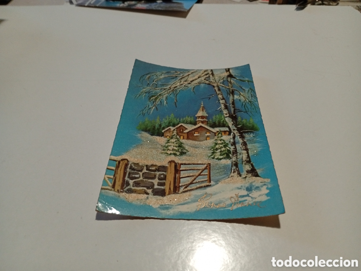 Postales: Postal Bonne Anne navidad - Foto 1