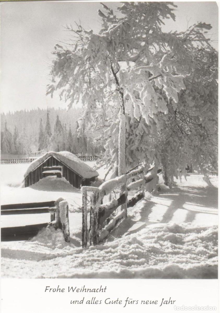 Postales: Postal Alemana Tema Navidad- circulada- - Foto 1