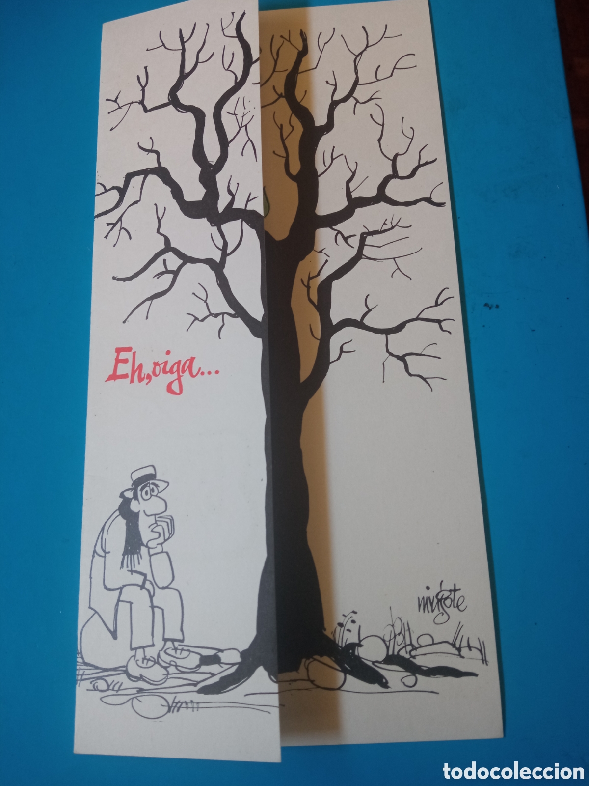 Postales: Tarjeta de Navidad de 1971 de Mingote - Foto 1